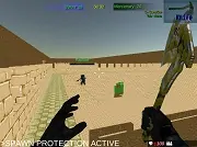Blocky Wars Combat Fire