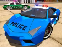 Police Drift Car D...