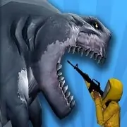 Sharkosaurus Rampage 🕹️ Play on CrazyGames